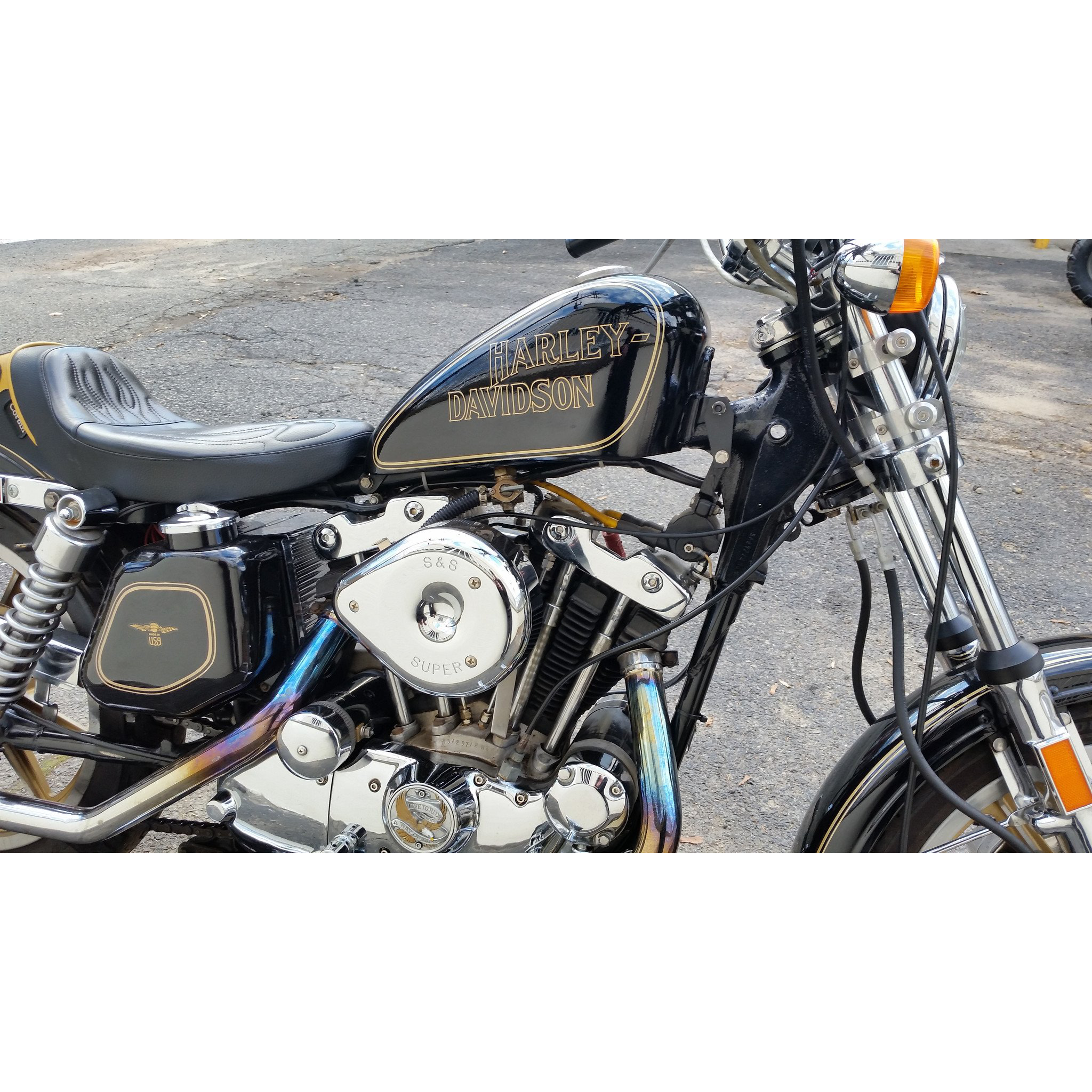 Sportster 1 discount inch tank lift