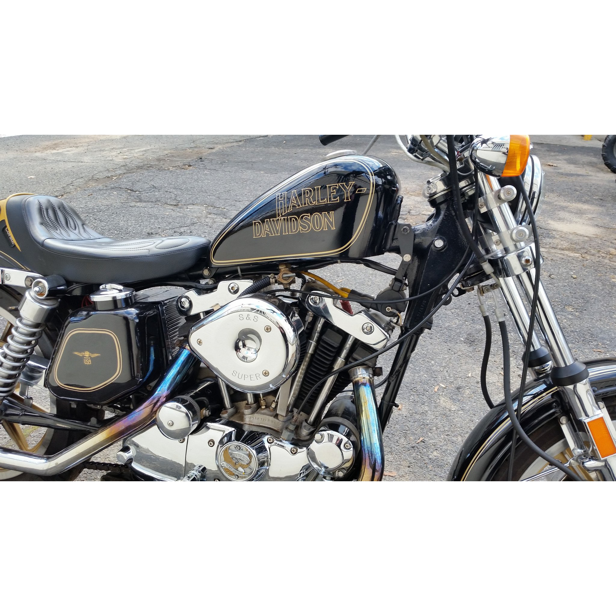 Gas Tank Lift Kit for Ironhead Sportster Models up to 1985