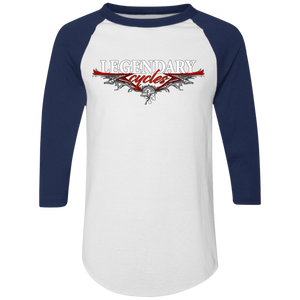 Legendary Cycles Pinstripe Logo Raglan Jersey