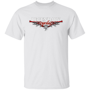 Legendary Cycles Pinstripe Logo T-Shirt