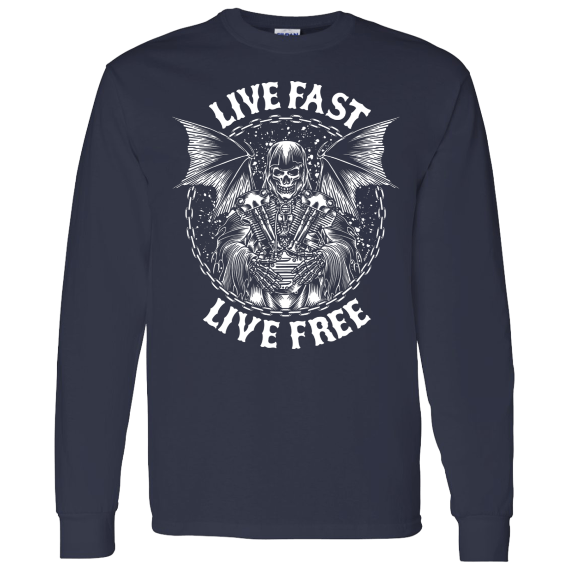 Live Fast Live Free Long Sleeve T-Shirt
