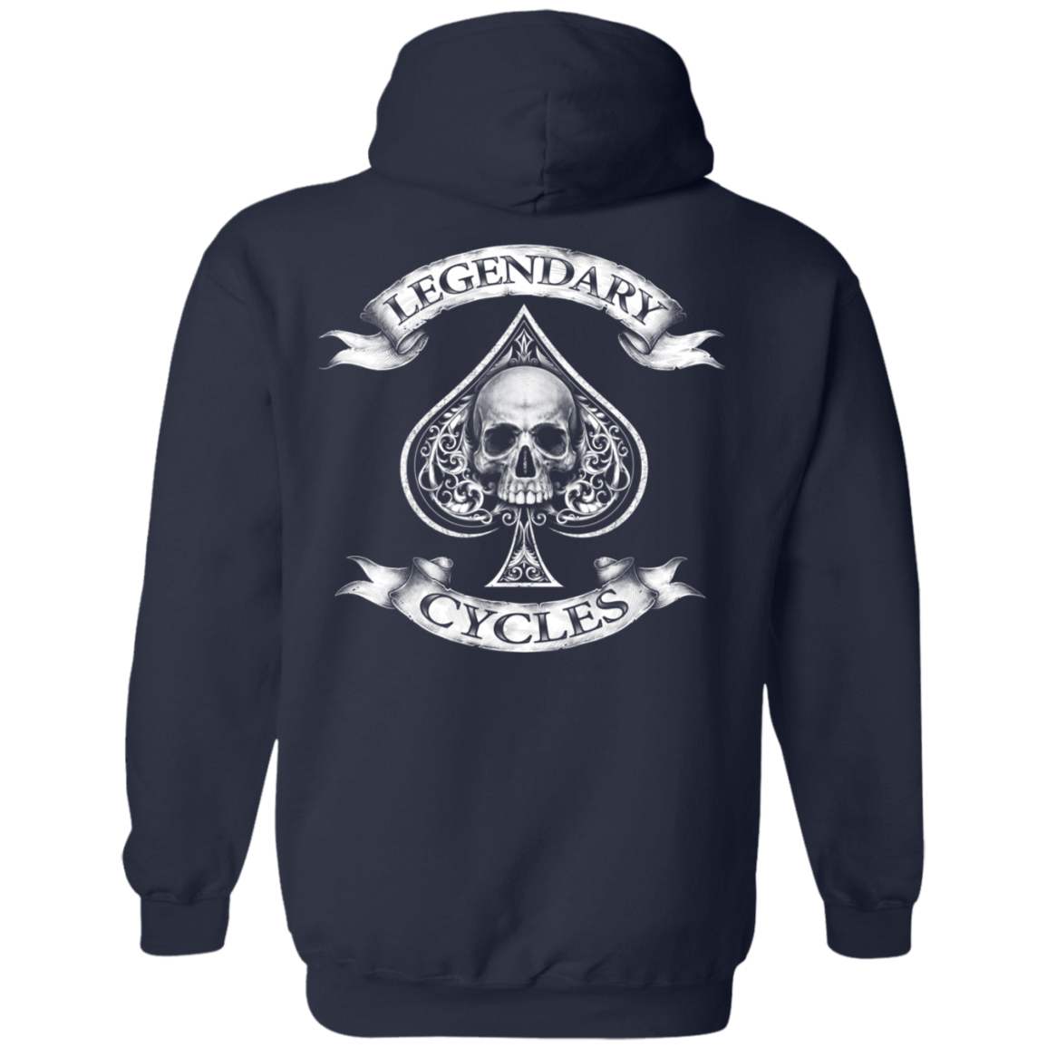Legendary Cycles Spade Pullover Hoodie
