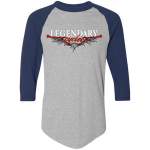 Legendary Cycles Pinstripe Logo Raglan Jersey