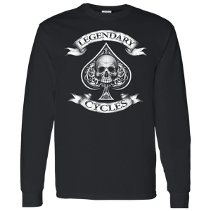 Legendary Cycles Spade Long Sleeve T-Shirt 5.3 oz.