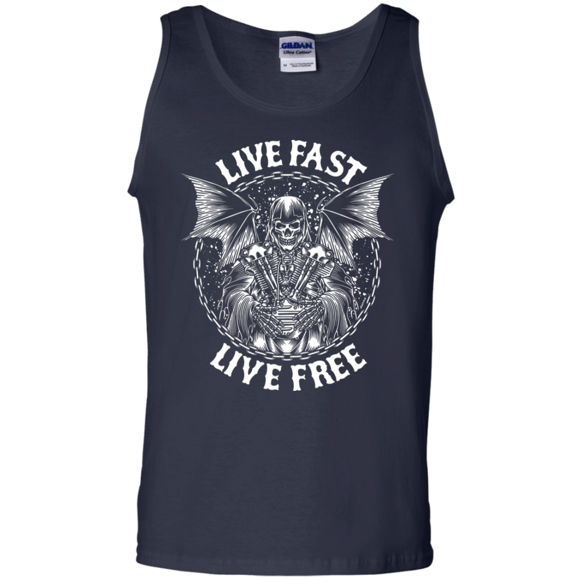 Live Fast Live Free Tank Top