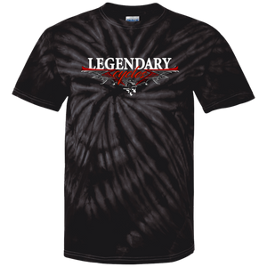 Legendary Cycles Pinstripe Logo Tie Dye T-Shirt